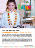 BEST For Kids, By Kids Honey Healthy Snack Contest for 5210 WINNER! 